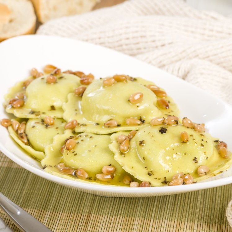ROSELI RAVIOLI CHEESE JUMBO ROUND PLAIN PASTA