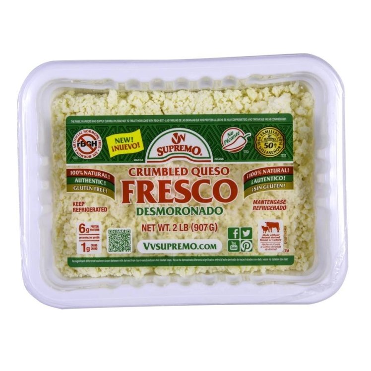 SUPREMO CRUMBLED QUESO FRESCO CHEESE
