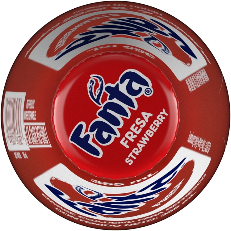 FANTA STRAWBERRY SODA MADE IN MEXICO