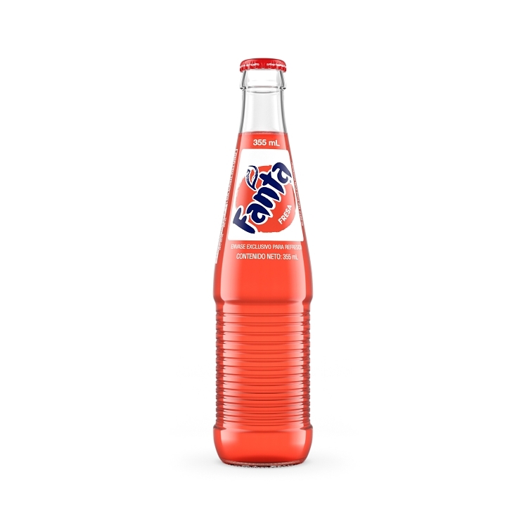 FANTA STRAWBERRY SODA MADE IN MEXICO
