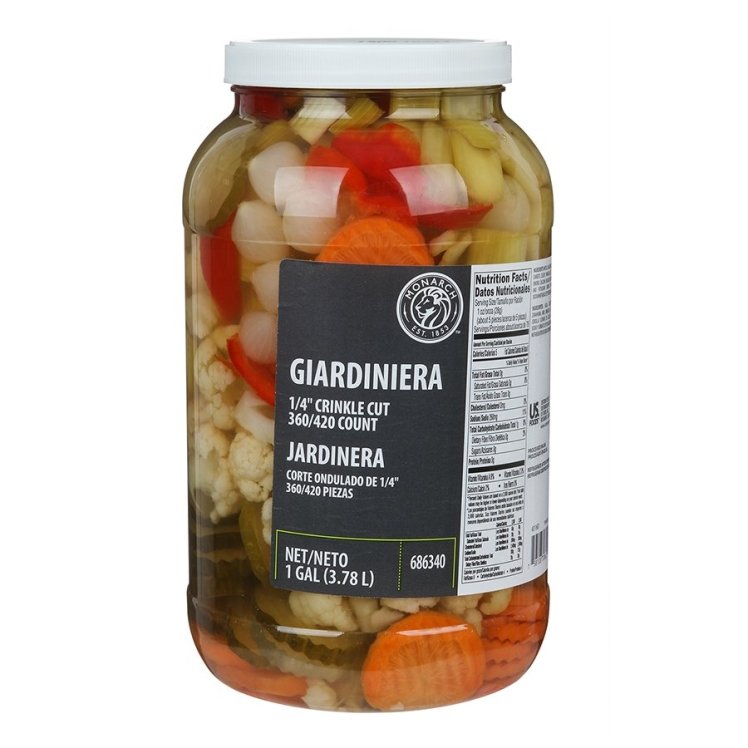 MONARCH GIARDINIERA MILD IN BRINE