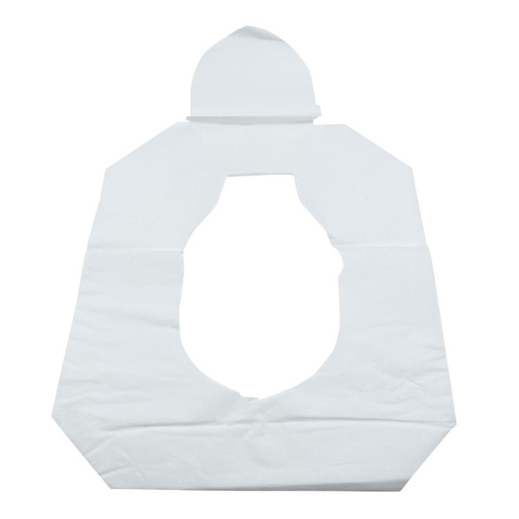 MONOGRAM SEAT COVER, TOILET 1/2 FOLD