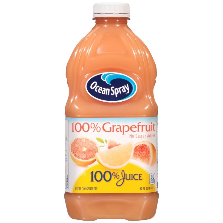 OCEAN SPRAY 100% GRAPEFRUIT JUICE