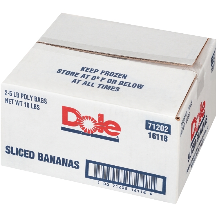 DOLE CHEF-READY CUT SLICED BANANAS