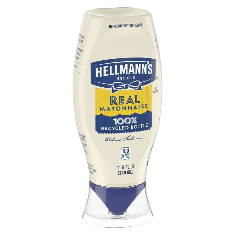 HELLMANNS REAL MAYONNAISE SQUEEZE BOTTLE SHELF