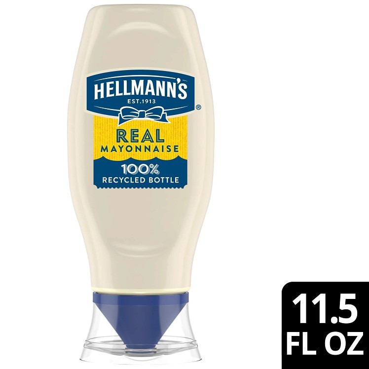 HELLMANNS REAL MAYONNAISE SQUEEZE BOTTLE SHELF
