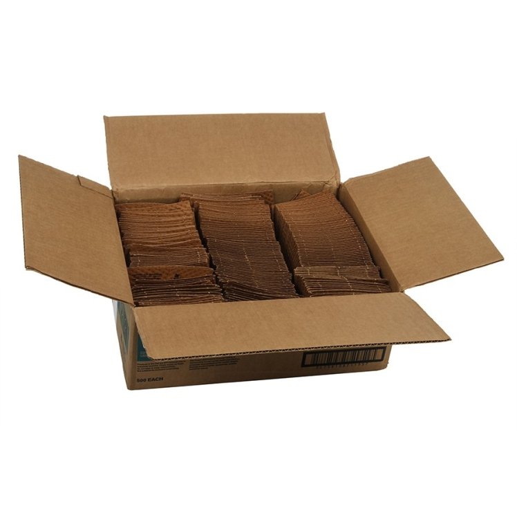MONOGRAM 12-24 OZ KRAFT BROWN COFFEE SLEEVE
