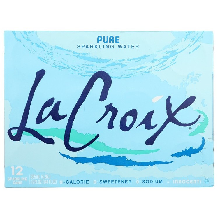 LA CROIX NATURAL PURE SPARKLING WATER