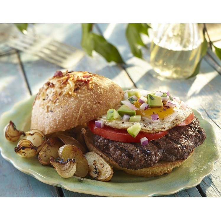 HOLTON BEEF PATTY 78/22 4:1 HOMESTYLE