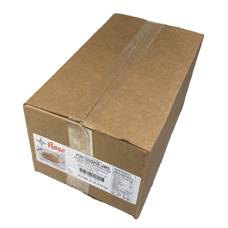 ROSE PACKING PORK SAUSAGE LINK COOKED 0.8 OZ 900132
