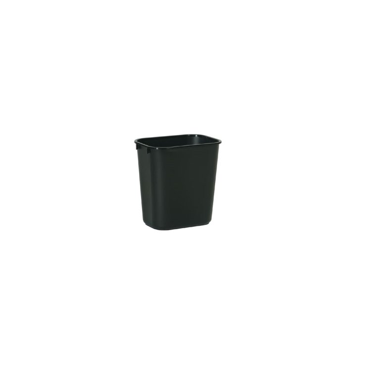 RUBBERMAID COMMERCIAL PRODUCTS IMPACT WASTEBASKET RECTANGULAR SMALL BLACK 13 QUART