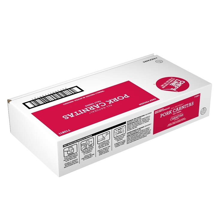 CHEF'S LINE PORK CURRENTS COOKED SEEDED NATURAL FROZEN