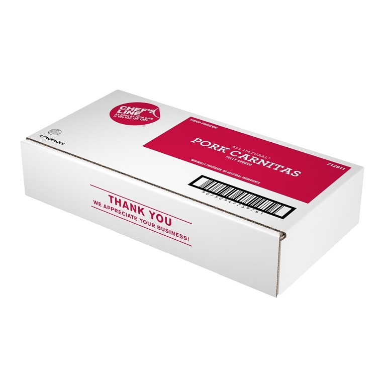 CHEF'S LINE PORK CURRENTS COOKED SEEDED NATURAL FROZEN