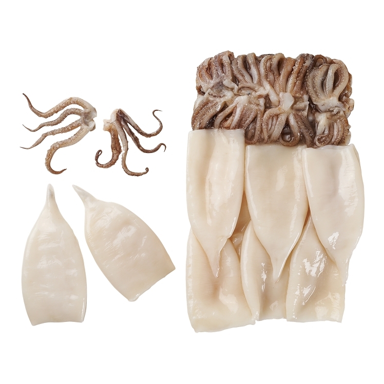 HARBOR BANKS CALAMARI TUBES AND TENTACLES 3-5 INCHES