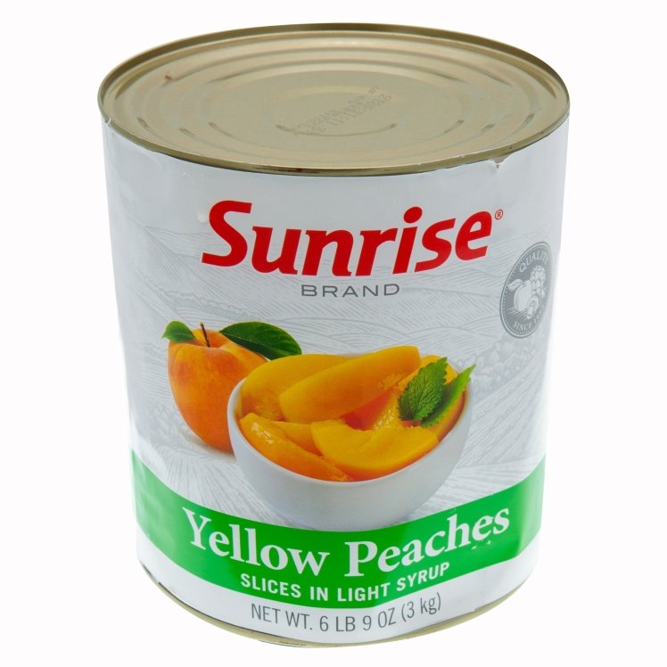 PACKER PEACH, SLICED IN LIGHT SYRUP CHOICE CANNED YELLOW