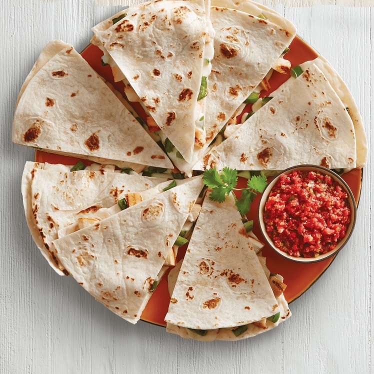 LA BANDERITA PRESSED FLOUR TORTILLA 12 INCH