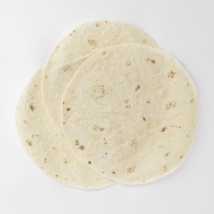 LA BANDERITA PRESSED FLOUR TORTILLA 12 INCH