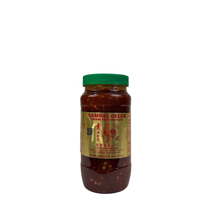 HUY FONG FOODS SAMBAL OELEK CHILI PASTE