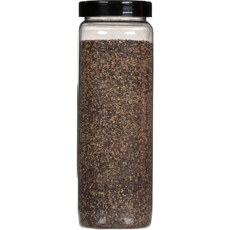 MONARCH SPICE BLACK PEPPER GROUND PLASTIC SHAKER