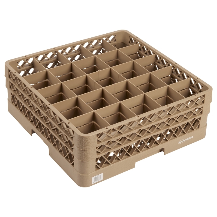 RACK, GLS PLST 25 CMPT 2 XTDR