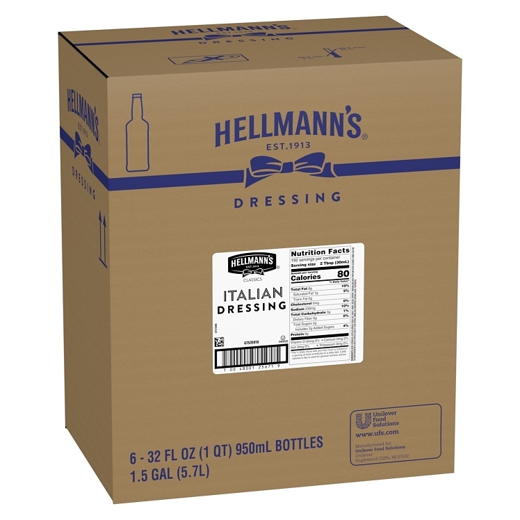 HELLMANN'S GOLDEN ITALIAN DRESSING