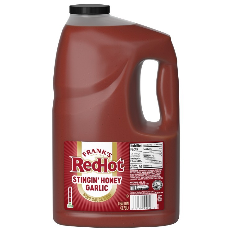 FRANK'S RED HOT STINGIN' HONEY GARLIC SAUCE