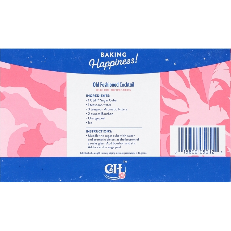 C&H PURE CANE SUGAR CUBES