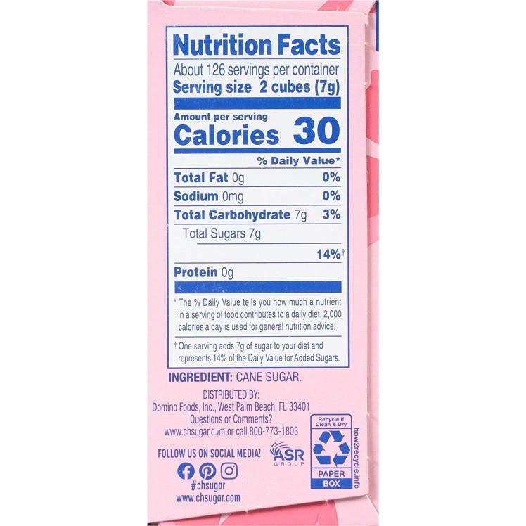 C&H PURE CANE SUGAR CUBES