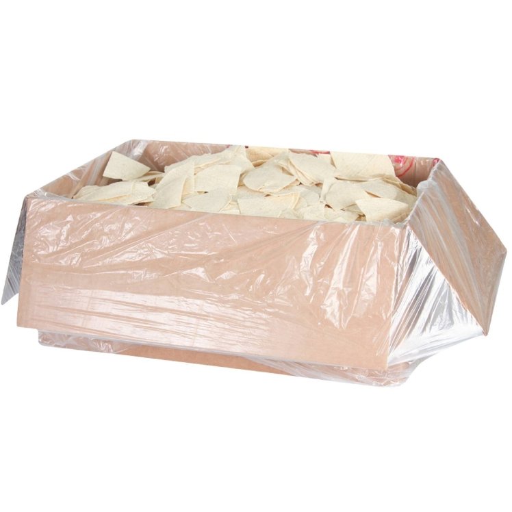LA BANDERITA RAW WHITE TORTILLA CHIPS 4 CUT