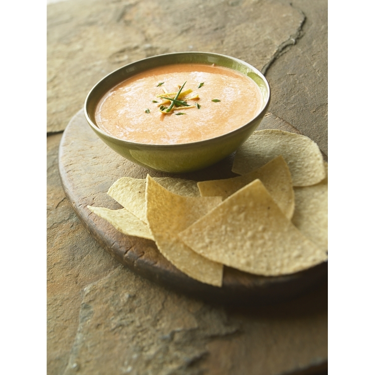 LA BANDERITA RAW WHITE TORTILLA CHIPS 4 CUT