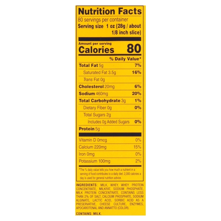 VELVEETA AMERICAN LOAF PROCESSED CHEESE