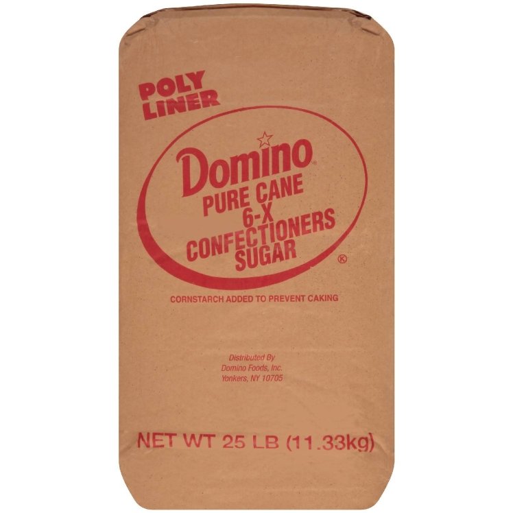 DOMINO POWDERED CANE SUGAR 6X