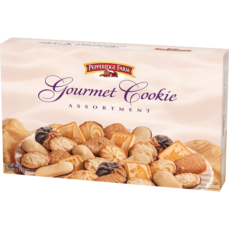 PEPPERIDGE FARM COOKIE ASSORTED DISTINCTIVE TRAY