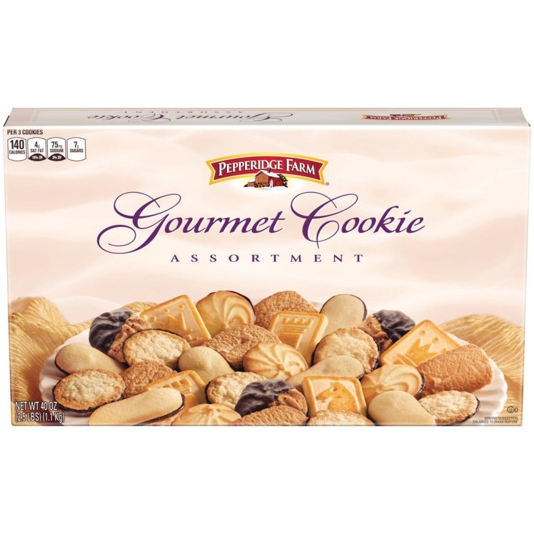 PEPPERIDGE FARM COOKIE ASSORTED DISTINCTIVE TRAY