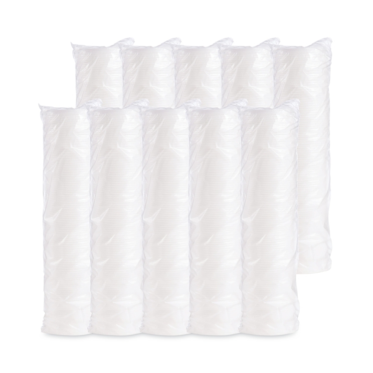 DART 6JL VENTED WHITE LIDS