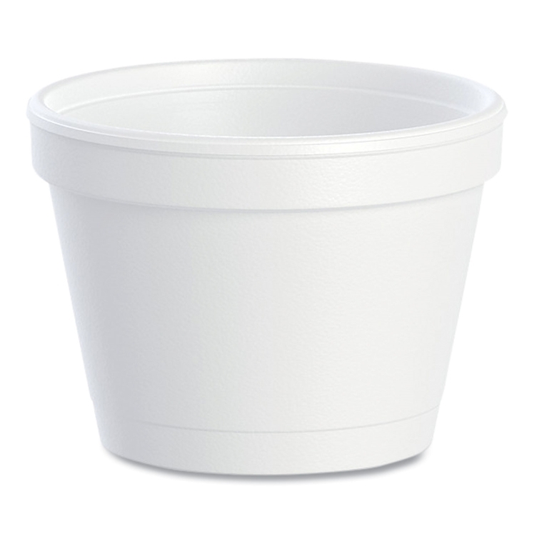 DART DART SQUAT FOAM FOOD CONTAINER 4 OZ