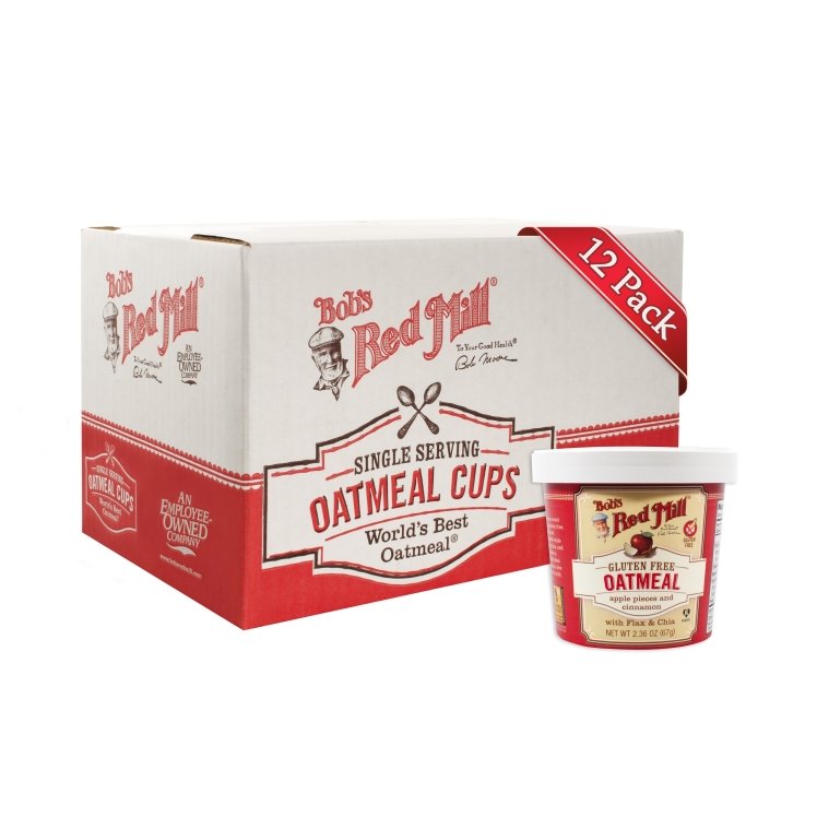 BOB'S RED MILL APPLE CINNAMON GLUTEN-FREE OATMEAL CUP