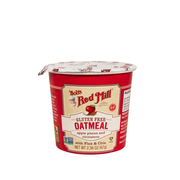 BOB'S RED MILL APPLE CINNAMON GLUTEN-FREE OATMEAL CUP