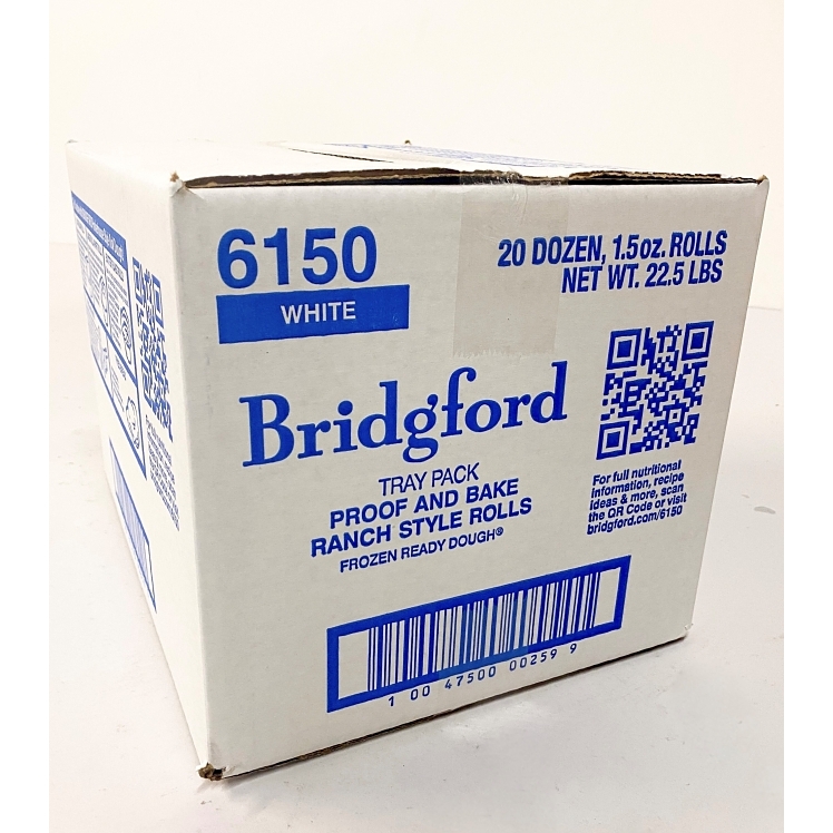BRIDGFORD WHITE RANCH ROLL DOUGH 1.5 OZ