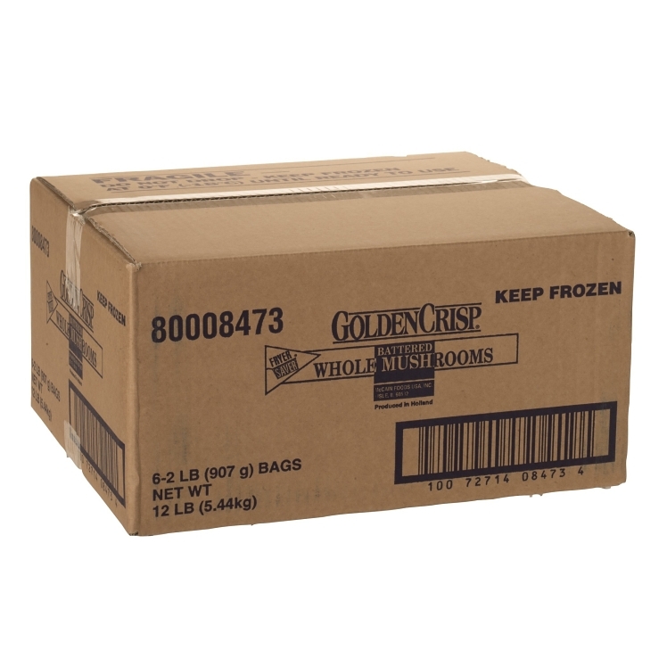 GOLDEN CRISP BATTERED WHOLE MUSHROOMS