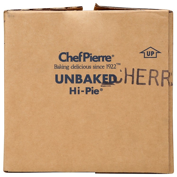 CHEF PIERRE CHERRY DEEP DISH HI PIE 10 INCHES RAW UNSLICED