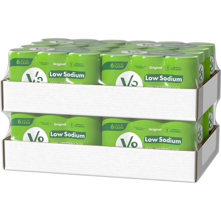 CAMPBELL'S V-8 VEGETABLE JUICE LOW SODIUM