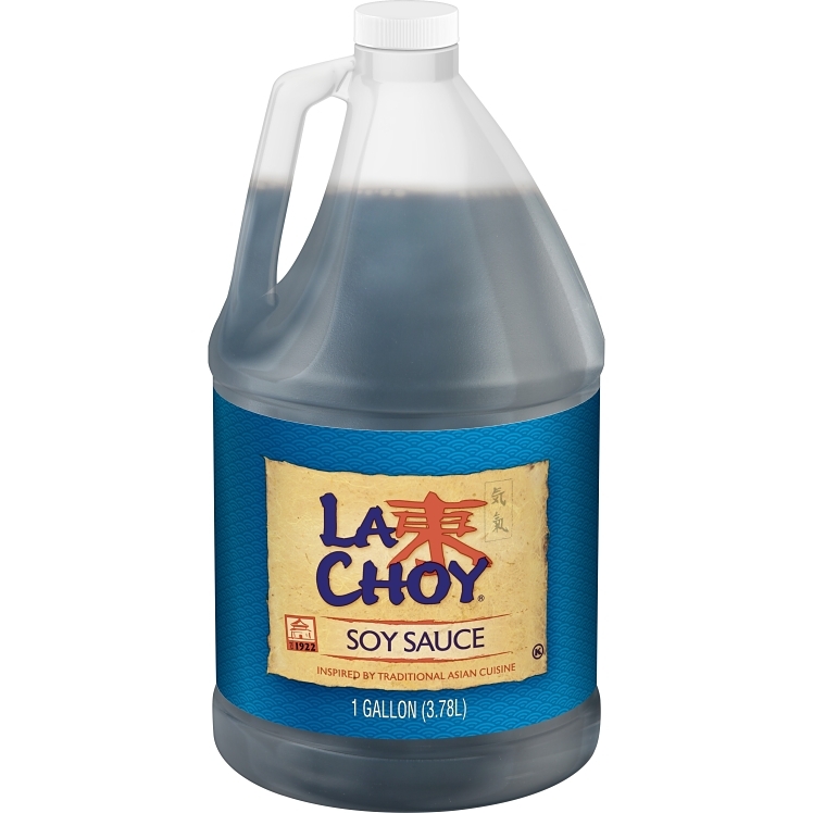 LA CHOY SOY SAUCE PLASTIC JUG SHELF STABLE