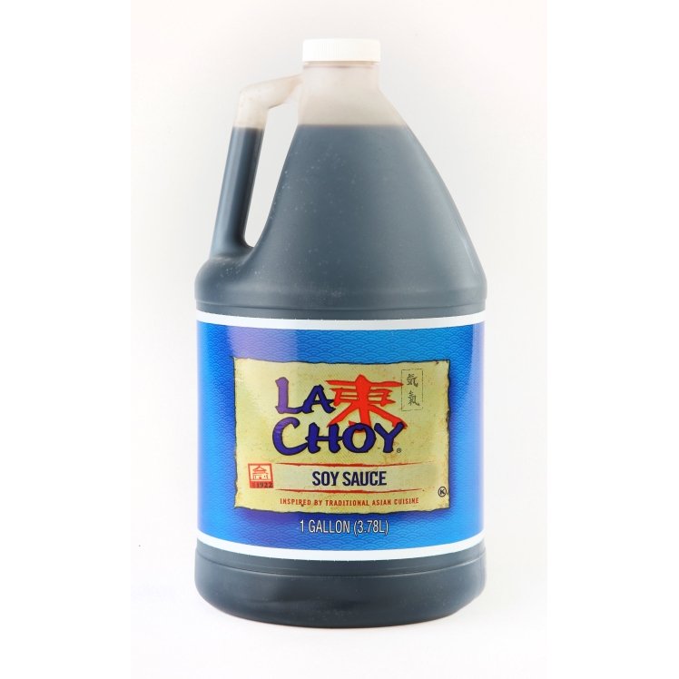 LA CHOY SOY SAUCE PLASTIC JUG SHELF STABLE