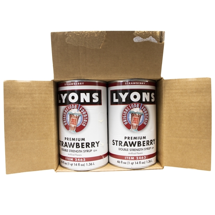 LYONS MAGNUS LYONS DOUBLE STRENGTH SHAKE BASE STRAWBERRY