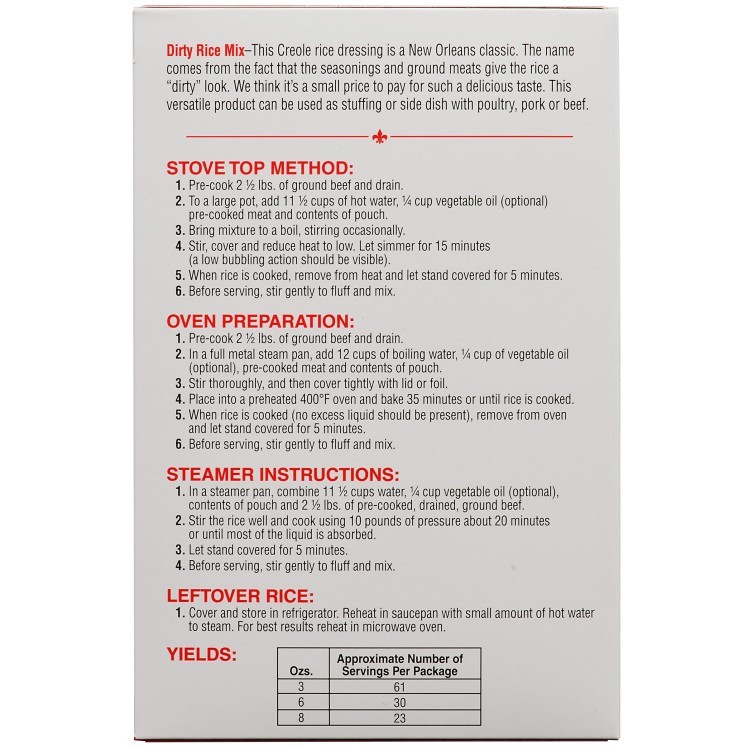 ZATARAIN'S DIRTY RICE MIX