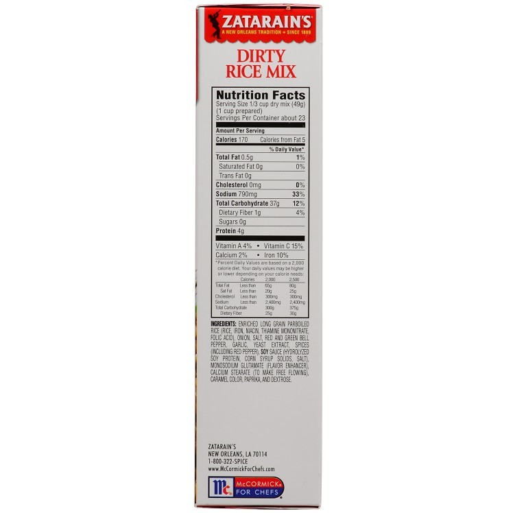 ZATARAIN'S DIRTY RICE MIX