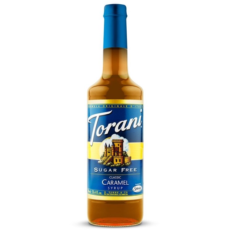 TORANI SUGAR FREE CARAMEL CLASSIC SYRUP