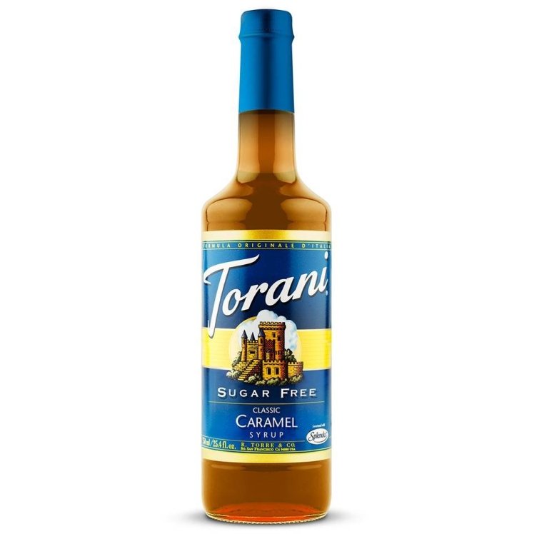 TORANI SUGAR FREE CARAMEL CLASSIC SYRUP