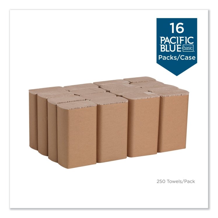 PACIFIC BLUE BASIC TOWEL, PAPER 9.25 X 9.5 MULTIFOLD